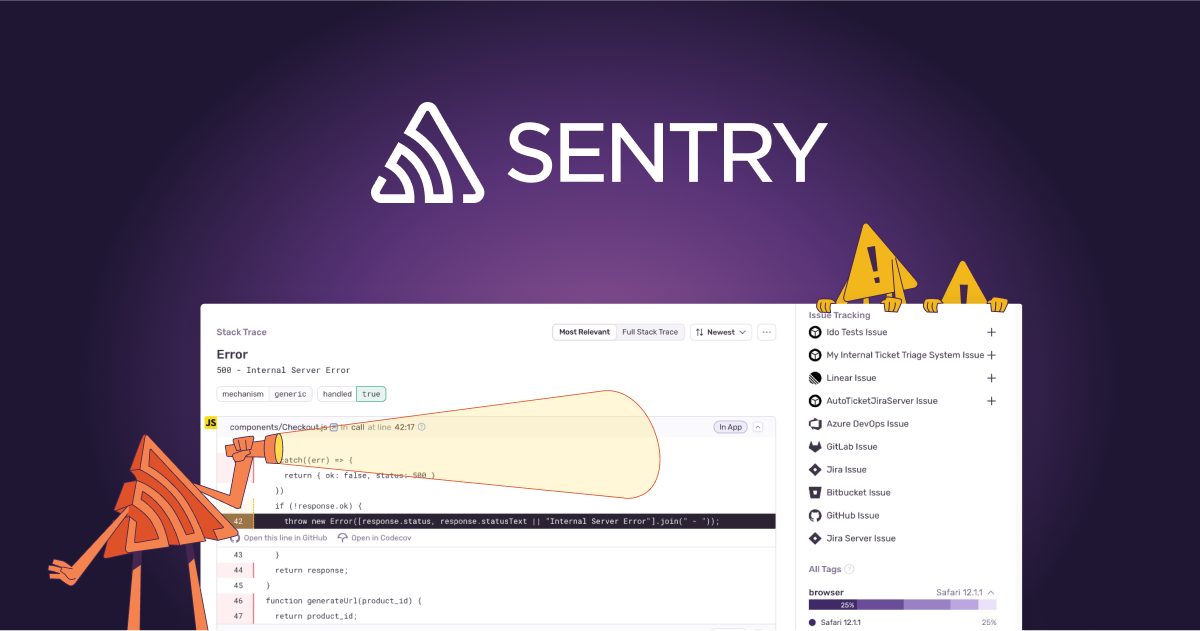 Application Performance Monitoring & Error Tracking Software